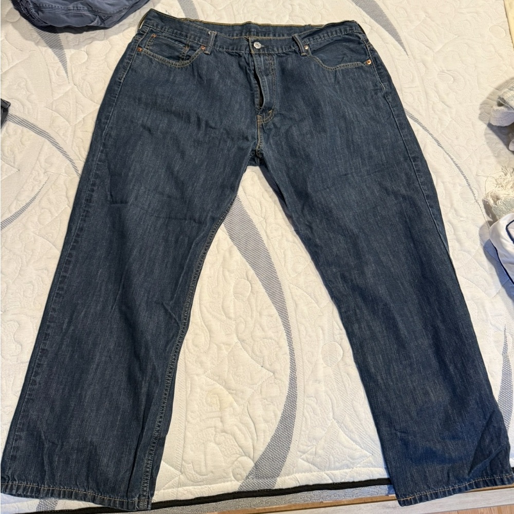 Levi's Dark Blue Relaxed Fit Jeans